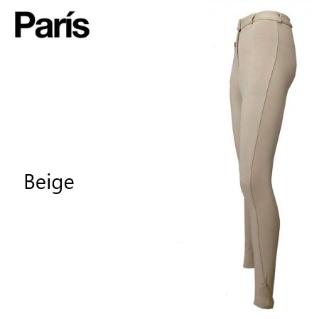 Pantalones montar Paris mujer beige.