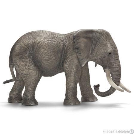Schleich elefante africano hembra.