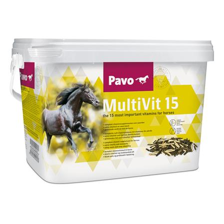 Vitaminas caballos Pavo Multivit15.