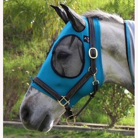 Parte semiconductor Aviación Mascara antimoscas para caballos Professional Choice. Ajuste perfecto.