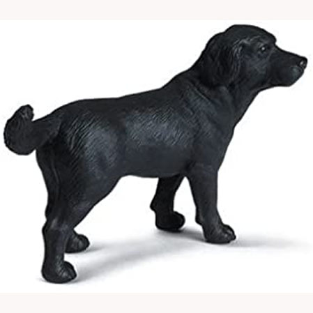 Perro Labrador negro Schleich.