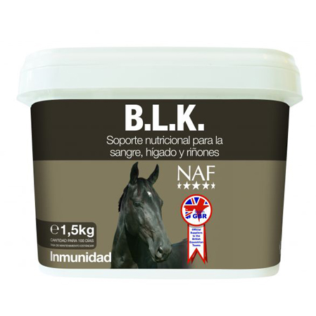 Suplemento nutricional BLK caballos 1.5kg.