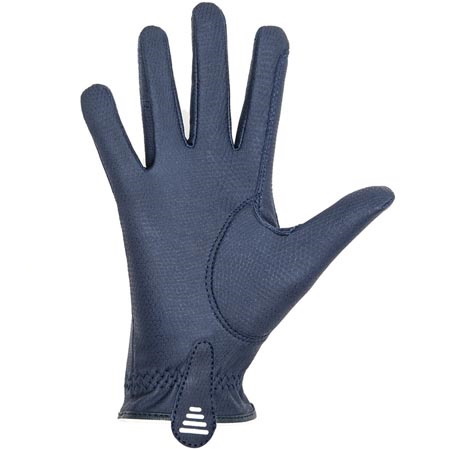 Guantes Equiline X-Glove azul palma.