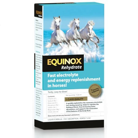Electrolitos caballos Equinox Rehydrate.