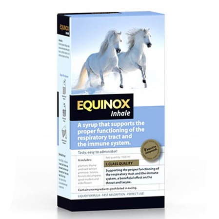 Respiración caballos Equinox Inhale.