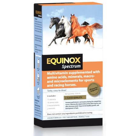 Vitaminas caballos Equinox Spectrum.
