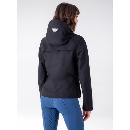 Chaqueta Impermeable Equiline Mujer Negro 2.