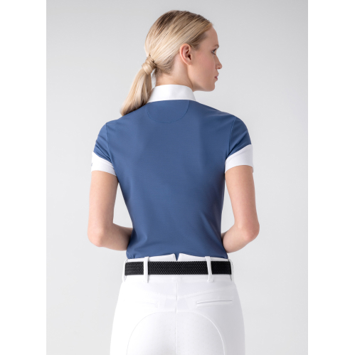 Polo Competición Equiline Mujer Blue 2.
