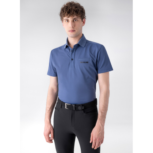 Polo Equiline Hombre Blu 1.